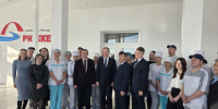 Губернатор  Алтайского края Виктор Томенко сегодня с рабочим визитом посетил Немецкий национальный район.. - Администрация Немецкого национального района